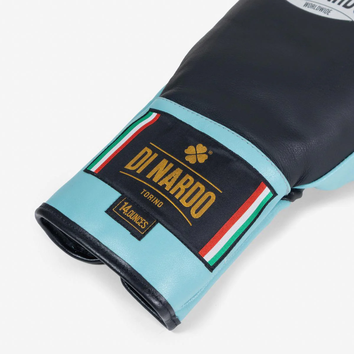 Boxing gloves Di Nardo with Laces 14 Oz Black-water  - Image 10