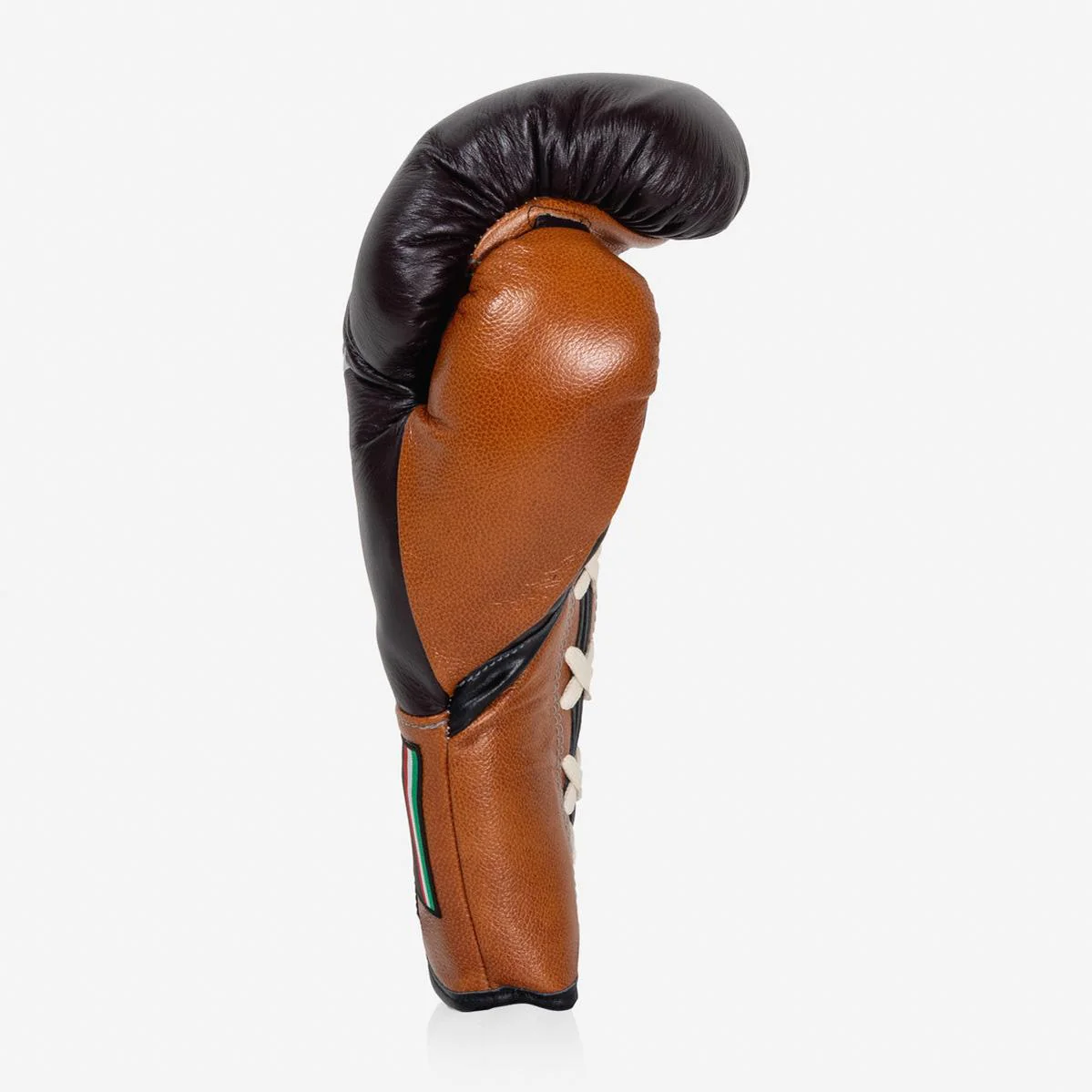 Boxing gloves Di Nardo with Laces 14 Oz Burgundy-cognac  - Image 3