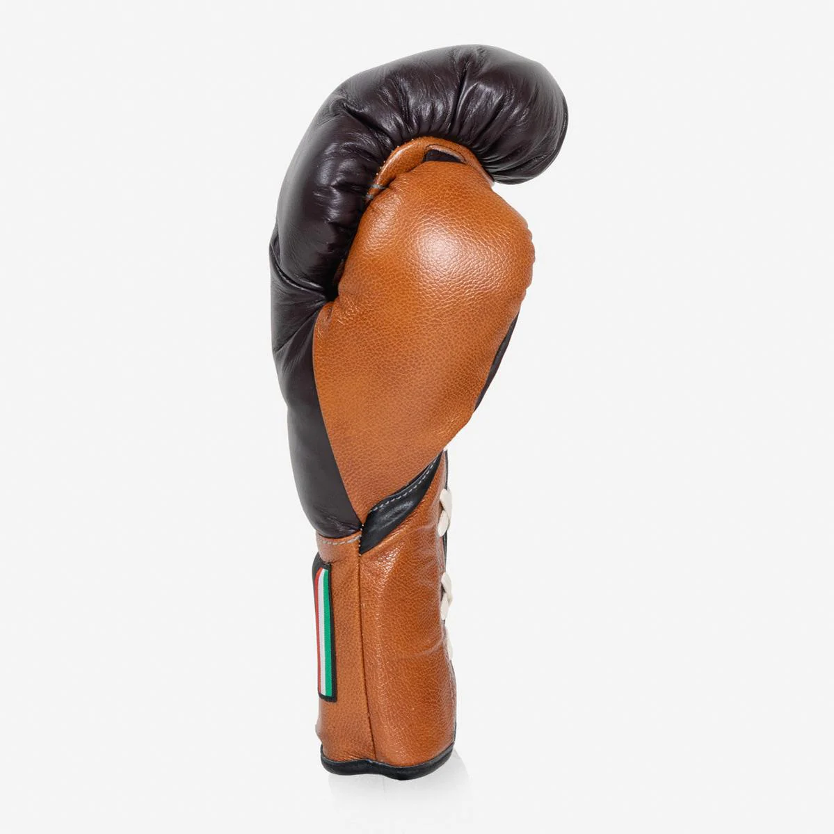 Boxing gloves Di Nardo with Laces 16 Oz Burgundy-cognac  - Image 3