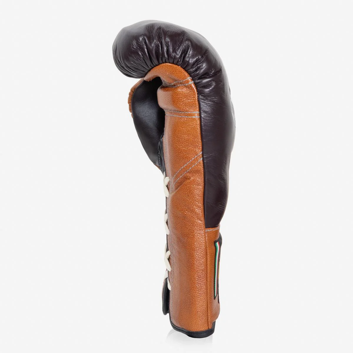 Boxing gloves Di Nardo with Laces 16 Oz Burgundy-cognac  - Image 5