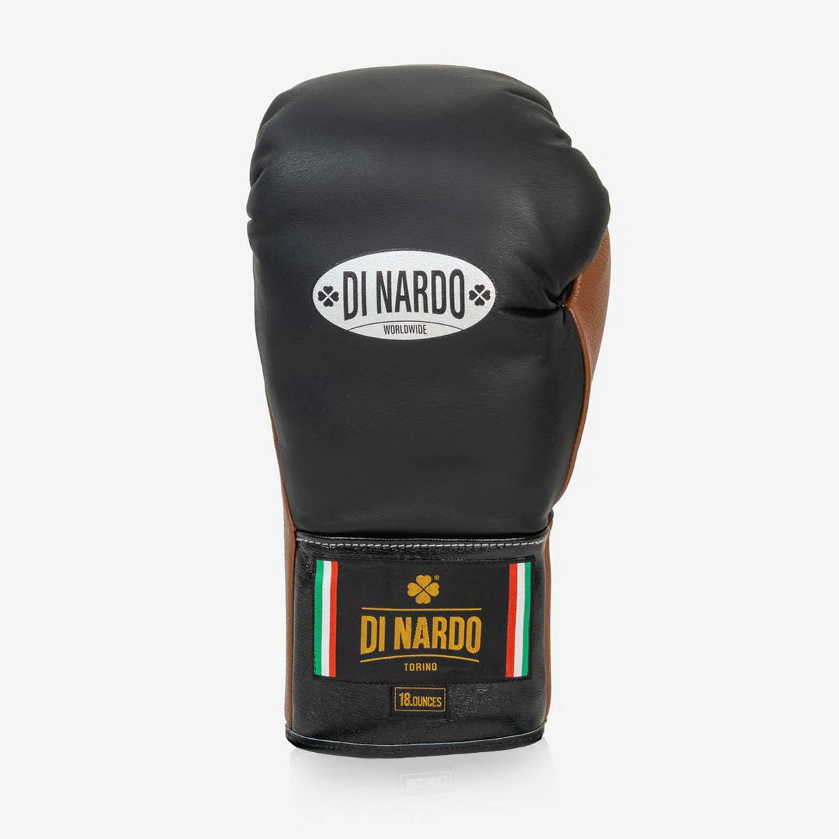 Boxing gloves Di Nardo with Laces 18 Oz Black-brown  - Image 4