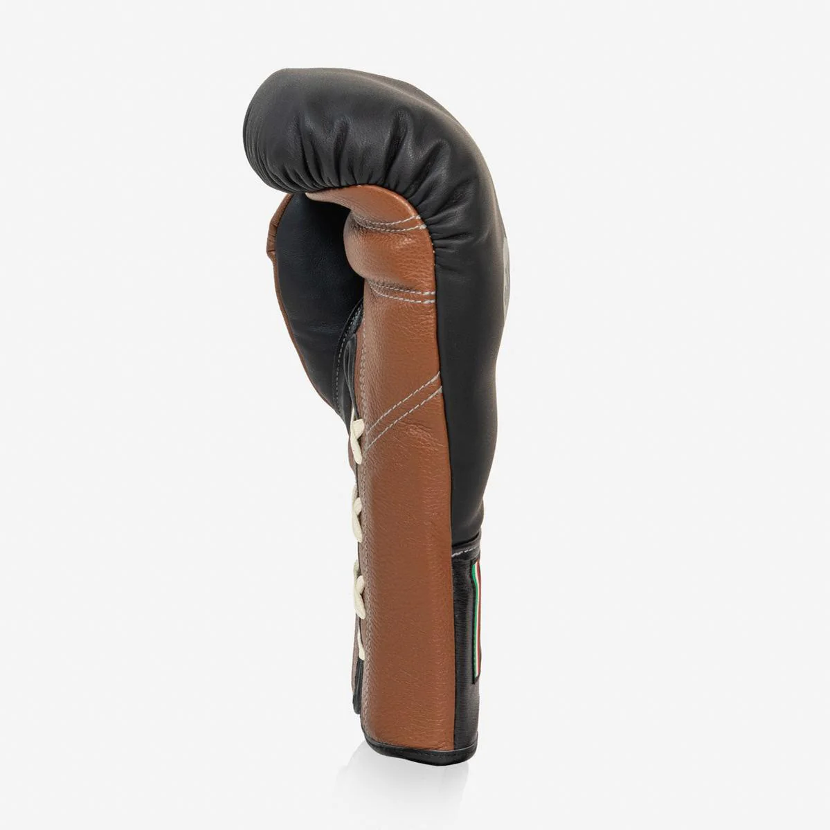 Boxing gloves Di Nardo with Laces 18 Oz Black-brown  - Image 5