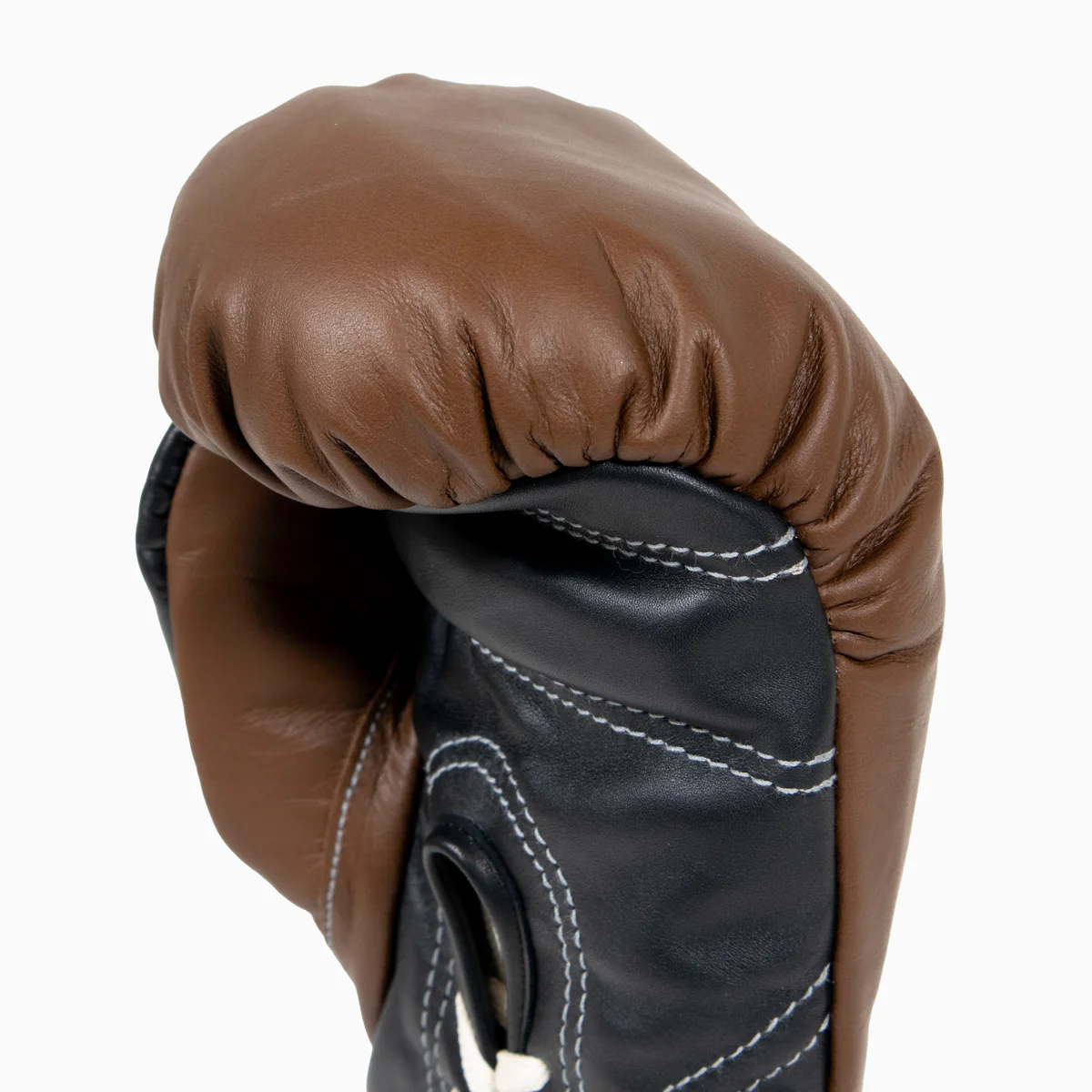 Boxing gloves Di Nardo with laces Brown Black 10 Oz  - Image 7