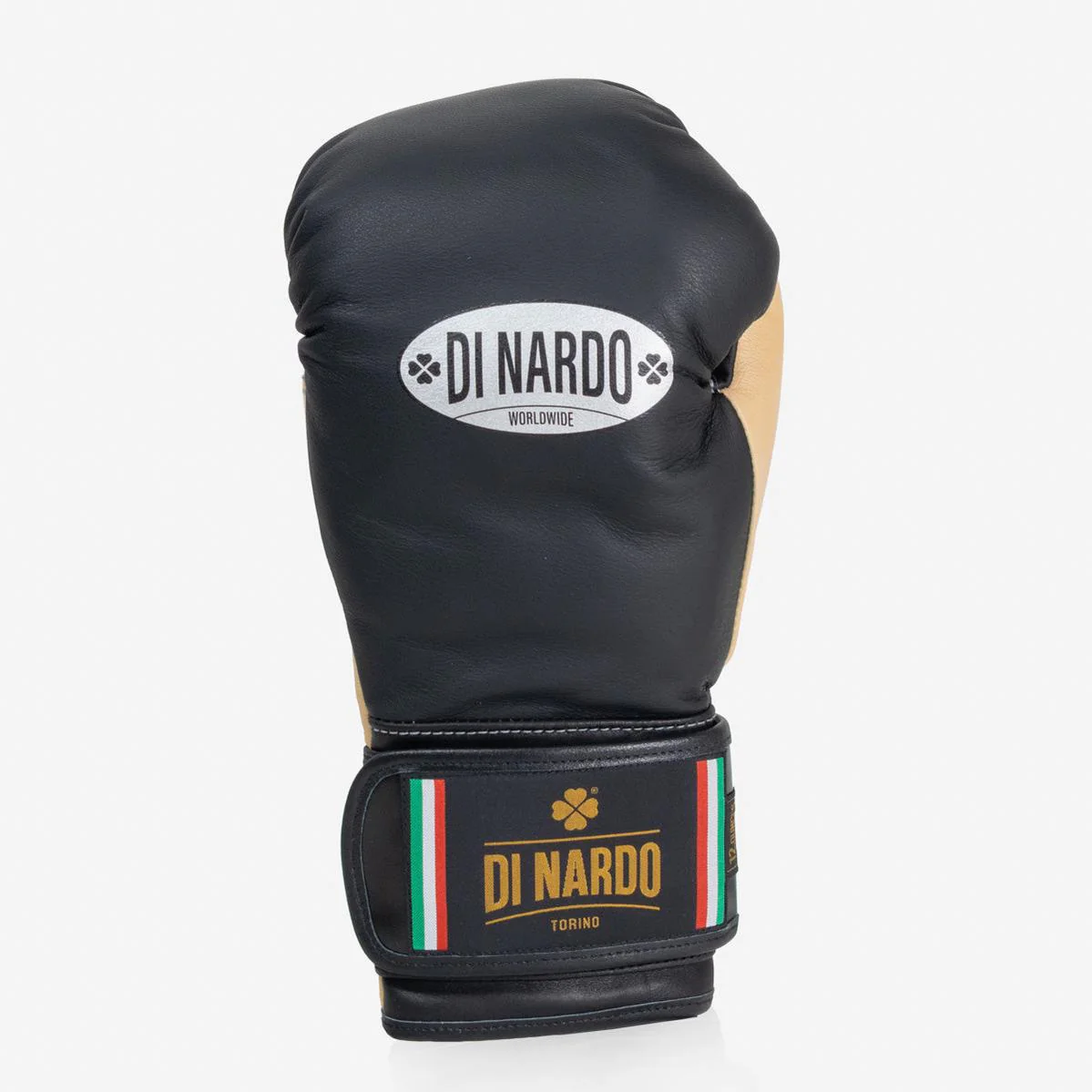 Boxing gloves Di Nardo with Velcro 12 Oz Black-sand  - Image 4