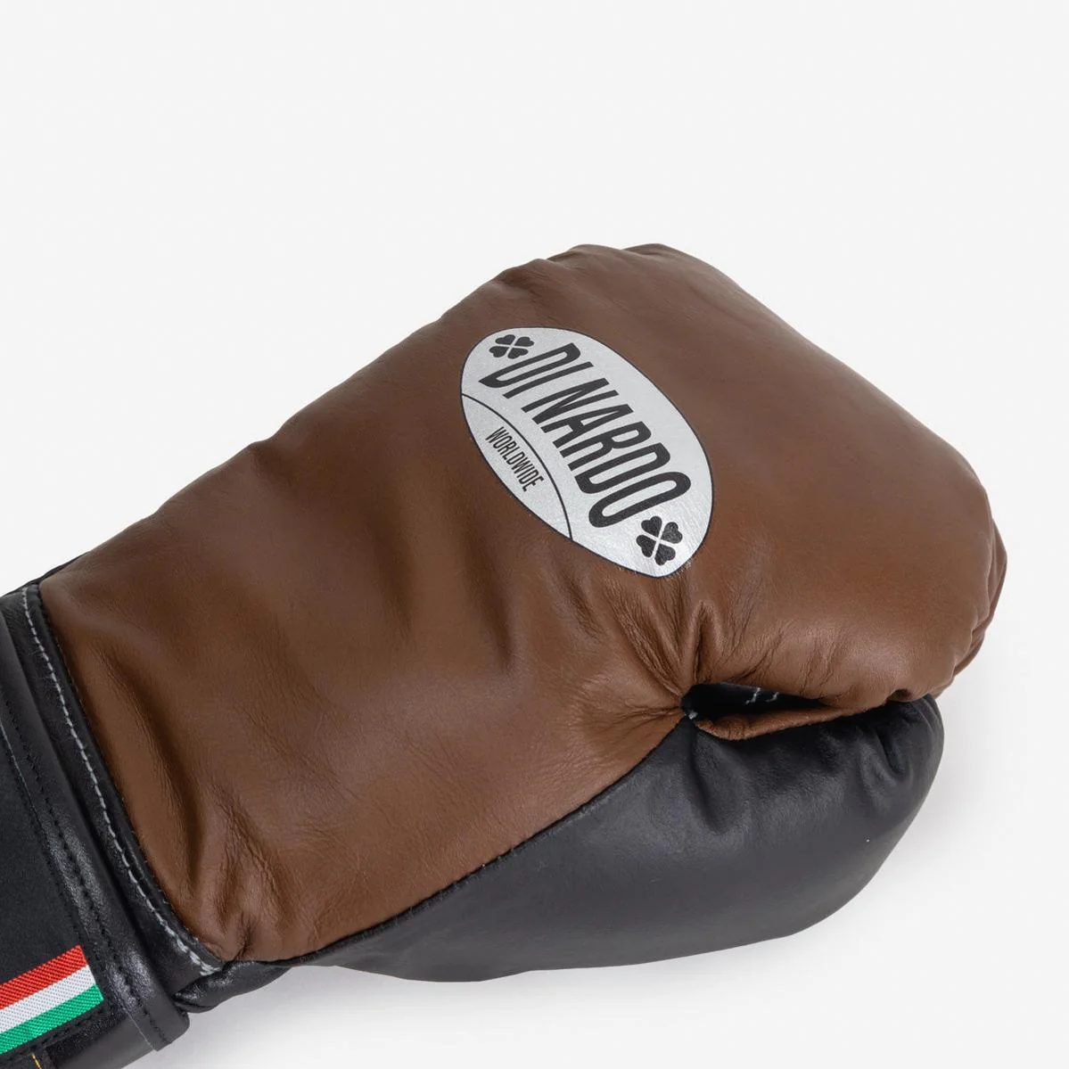 Boxing gloves Di Nardo with Velcro 12 Oz Brown-black  - Image 10