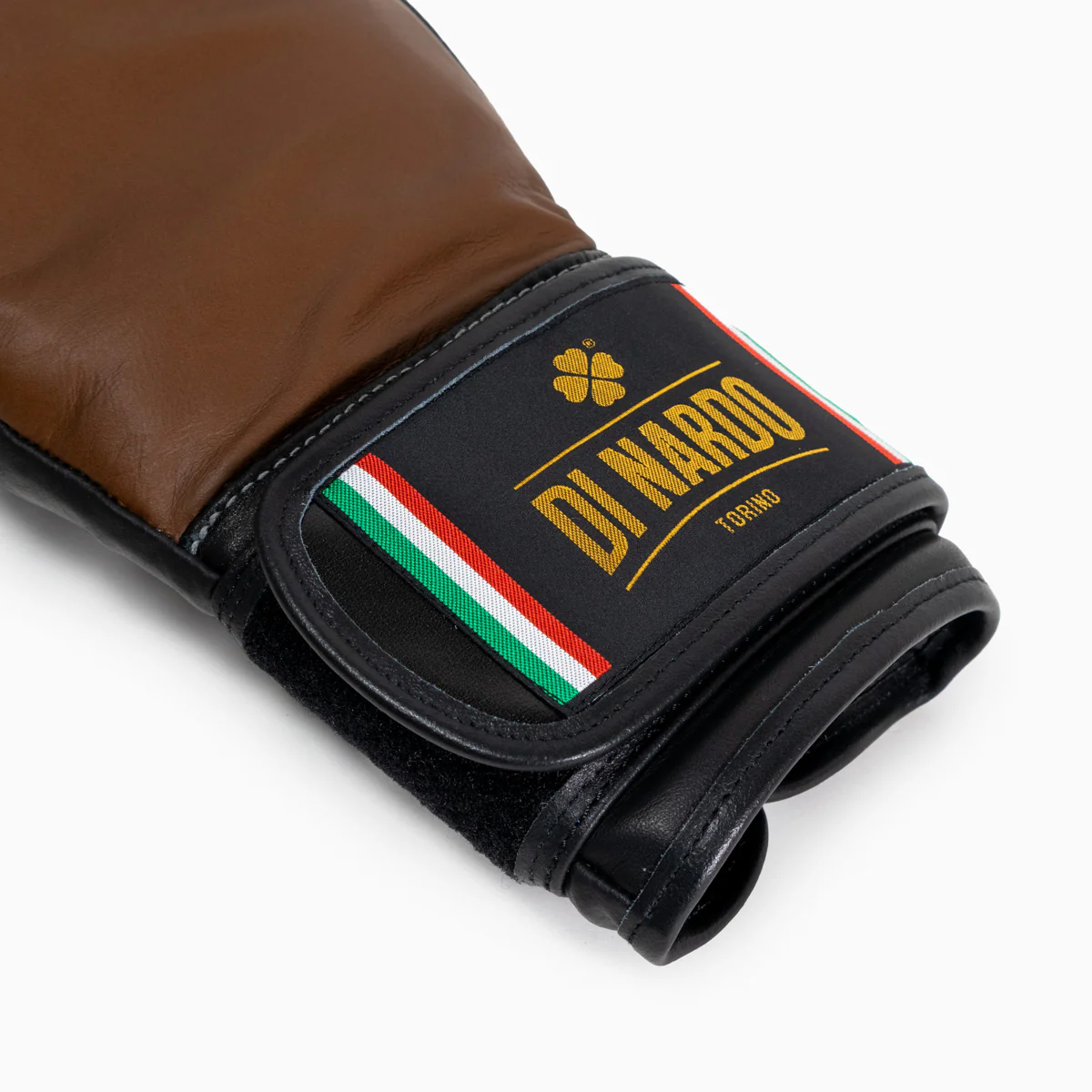Boxing gloves Di Nardo with Velcro 12 Oz Brown-black  - Image 11