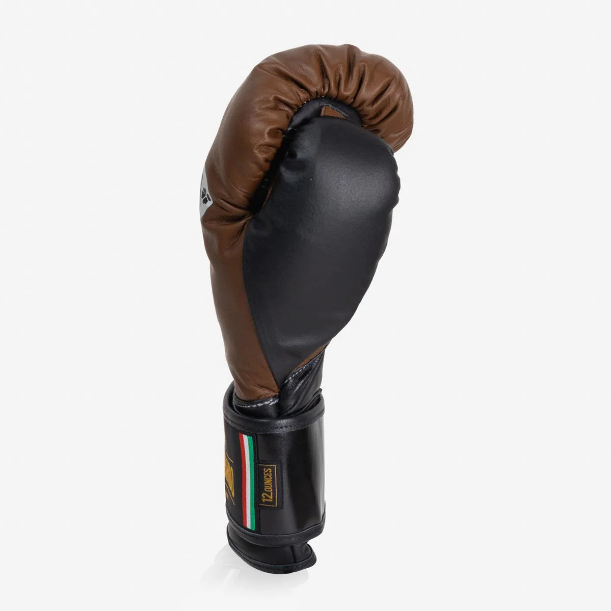Boxing gloves Di Nardo with Velcro 12 Oz Brown-black  - Image 3