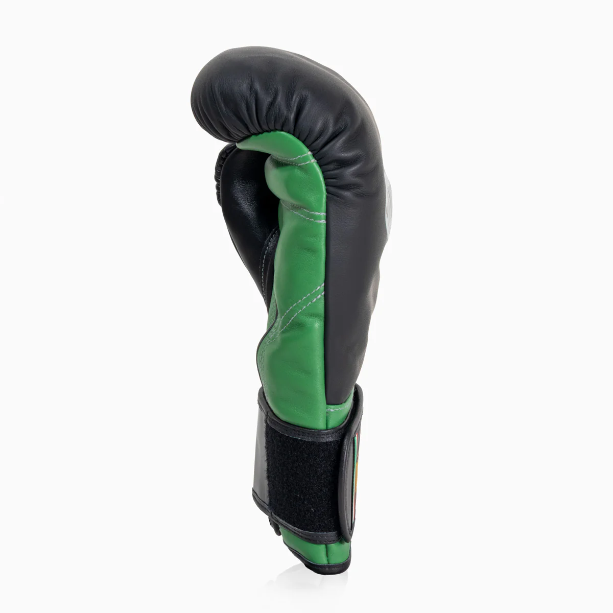 Boxing gloves Di Nardo with Velcro 14 Oz Black-green  - Image 5