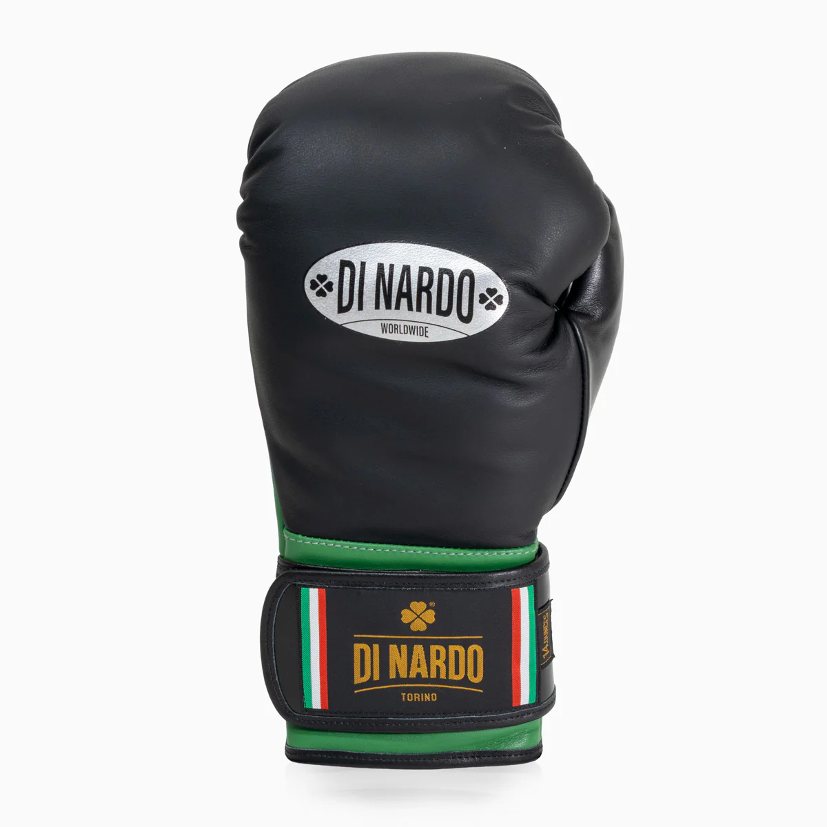 Boxing gloves Di Nardo with Velcro 14 Oz Black-green  - Image 6