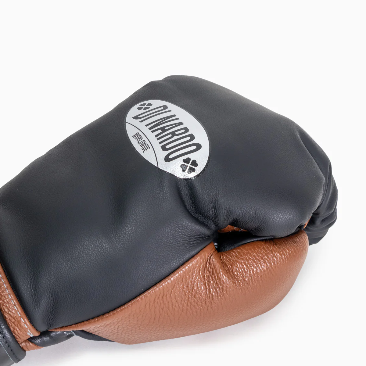 Boxing gloves Di Nardo with Velcro 16 Oz Black-brown  - Image 10