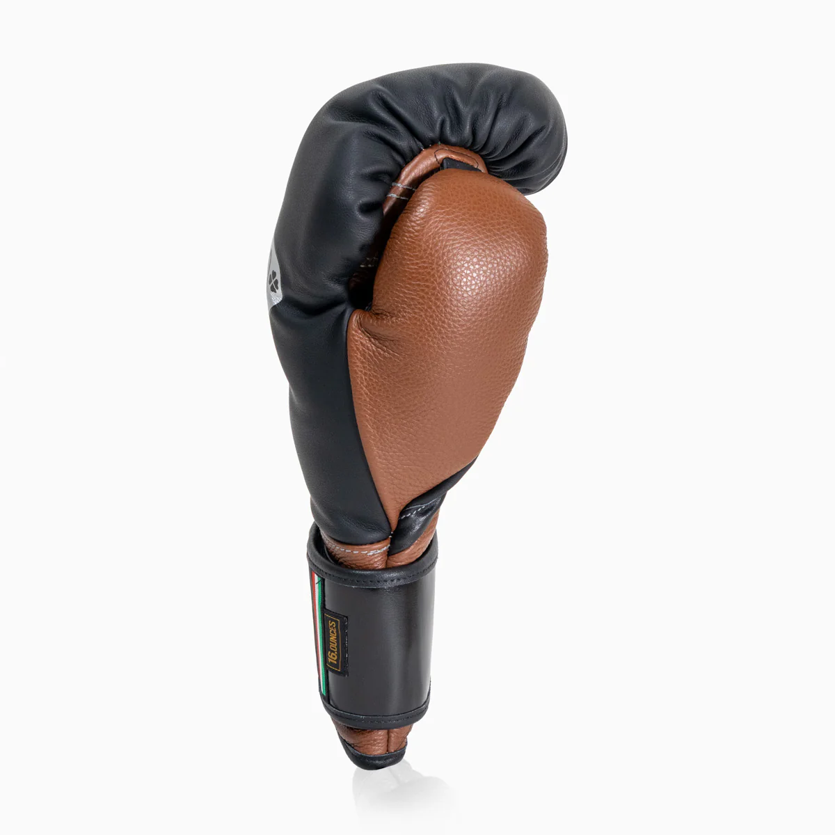 Boxing gloves Di Nardo with Velcro 16 Oz Black-brown  - Image 3