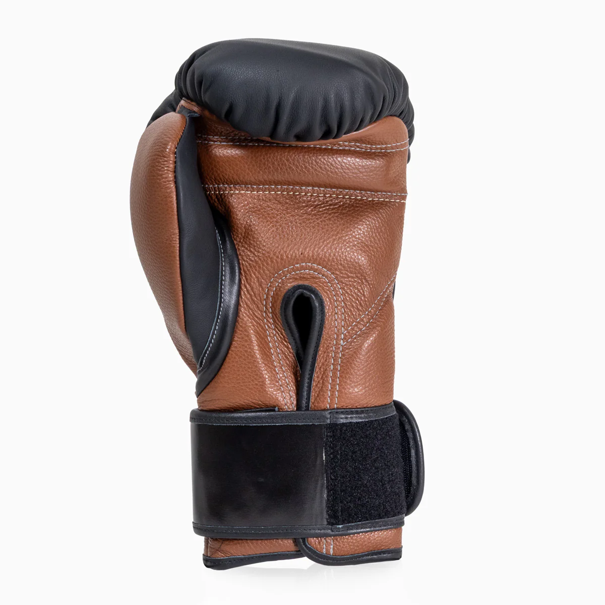 Boxing gloves Di Nardo with Velcro 16 Oz Black-brown  - Image 4