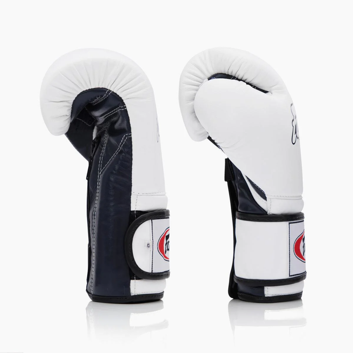 Boxing gloves Fairtex Mexican Style BGV9 White-Blue  - Image 2