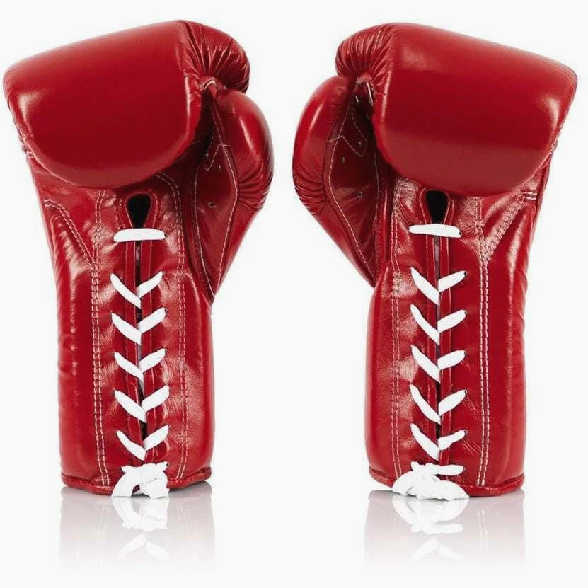 Boxing gloves Fairtex PRO Training Mexican Style BGL7 Red  - Image 4