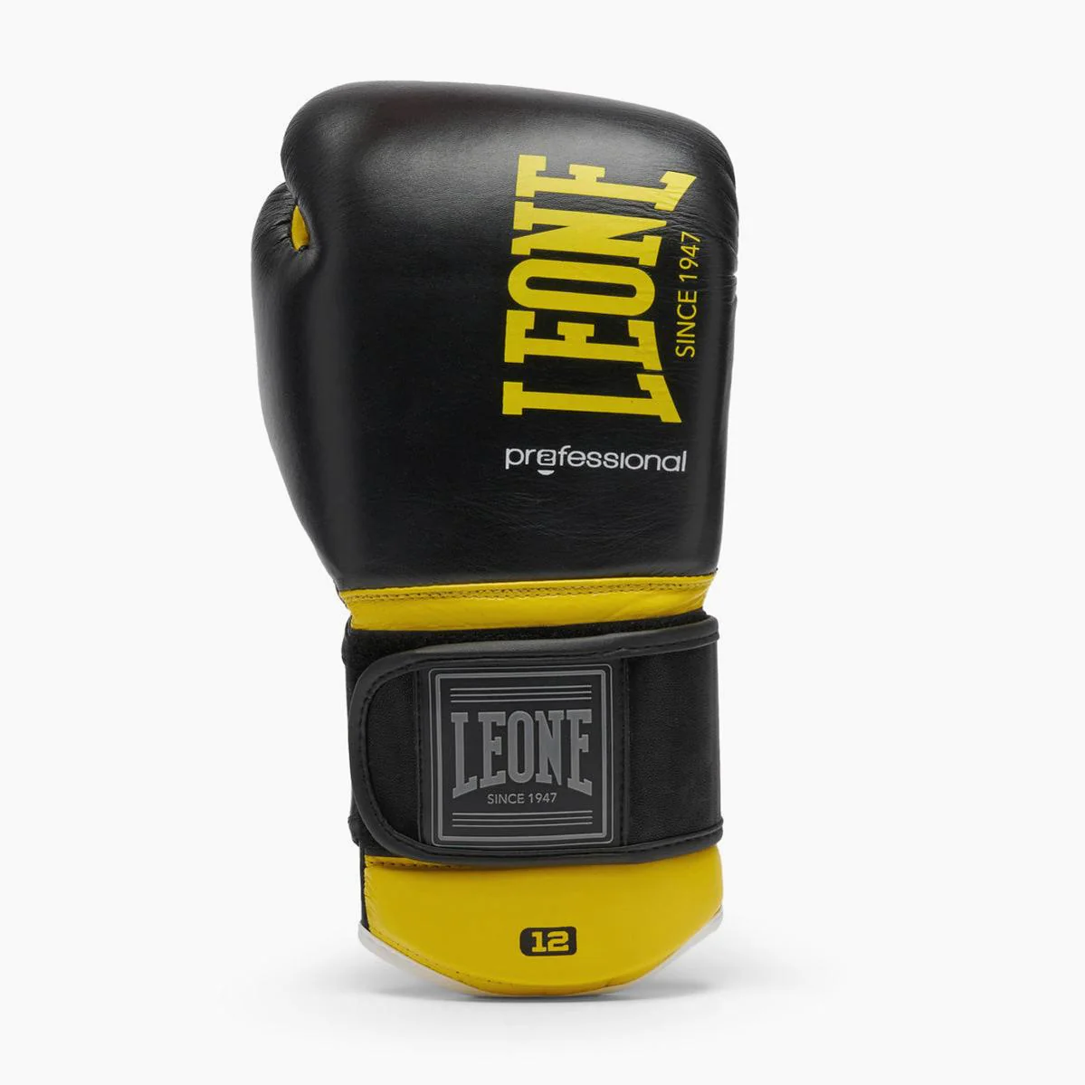 Boxing gloves Leone Professional 2 GN115C Yellow 12 Oz  - Image 2