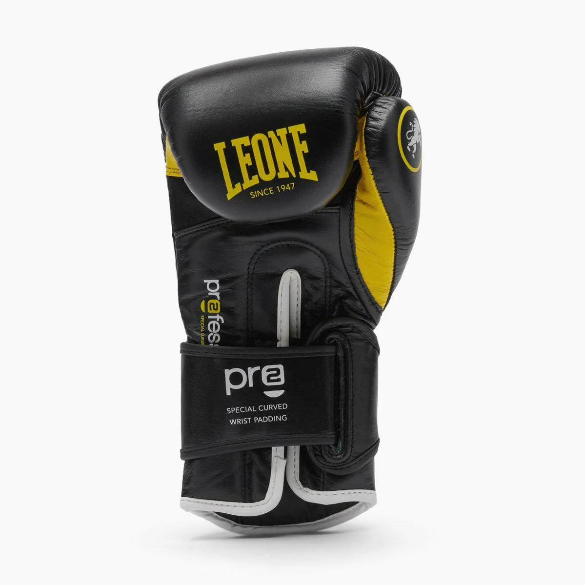 Boxing gloves Leone Professional 2 GN115C Yellow 12 Oz  - Image 3