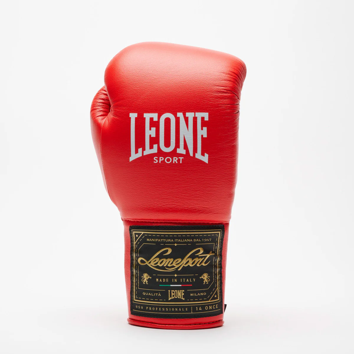 Boxing gloves Leone Sport Orlando Classico with laces Red  - Image 4