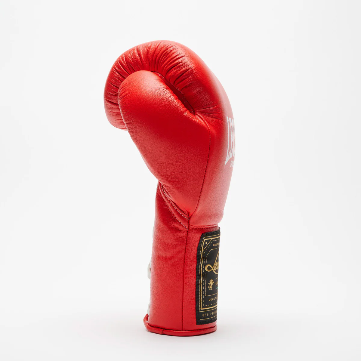 Boxing gloves Leone Sport Orlando Classico with laces Red  - Image 5