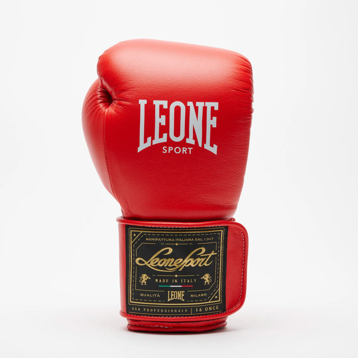 Boxing gloves Leone Sport Orlando Classico with Velcro Red  - Image 3