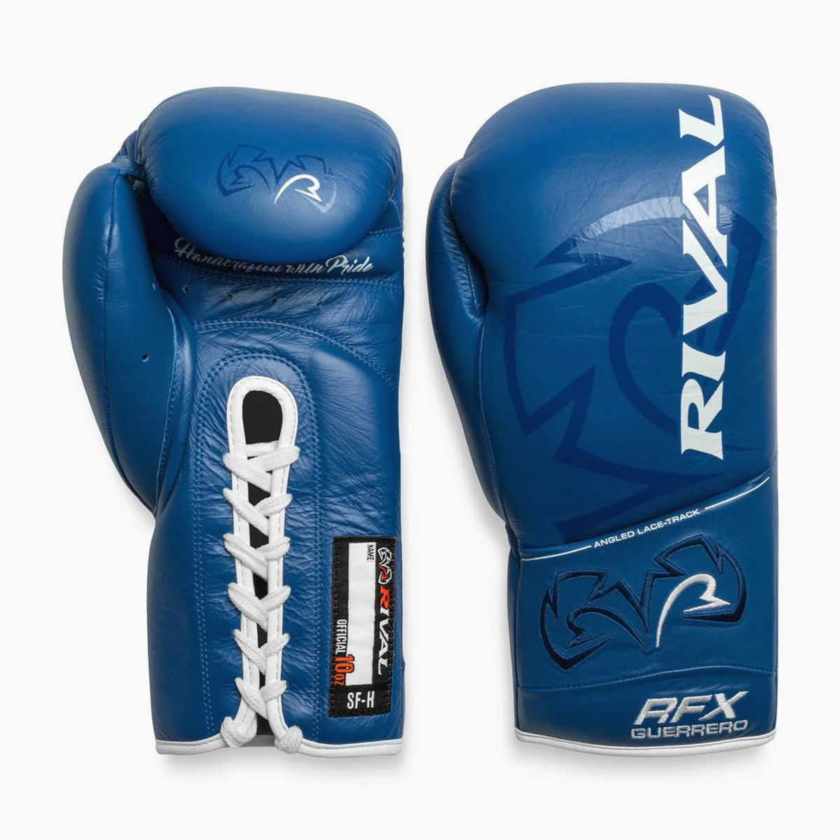 Boxing gloves Rival RFX Guerrero Pro Fight SF-H Blue 10 Oz  - Image 2
