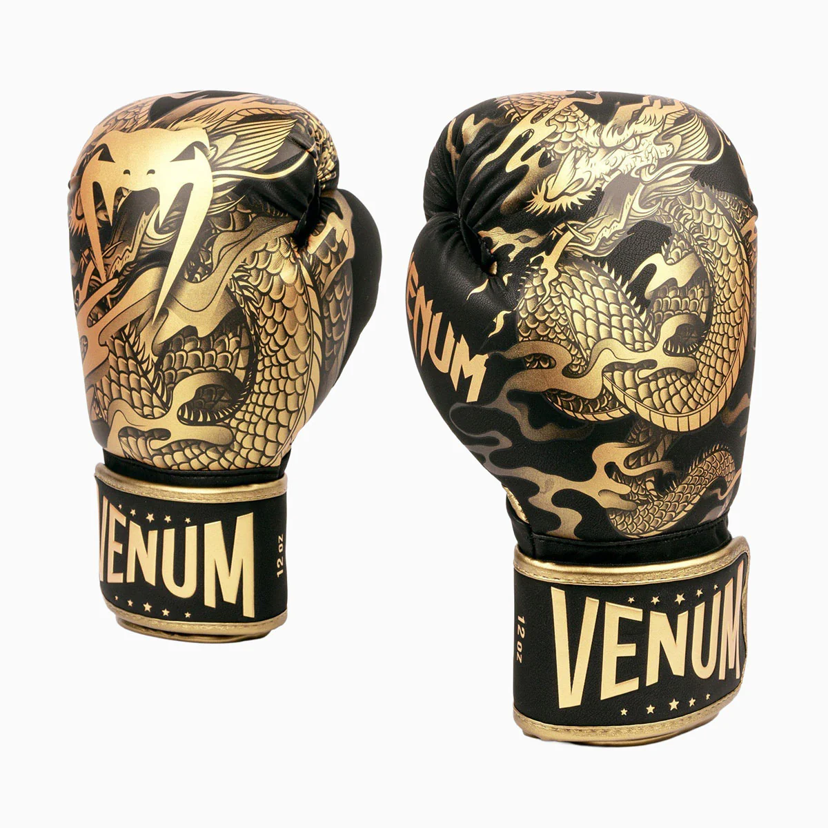 Boxing gloves Venum Dragon's Flight Black-bronze  - Image 2