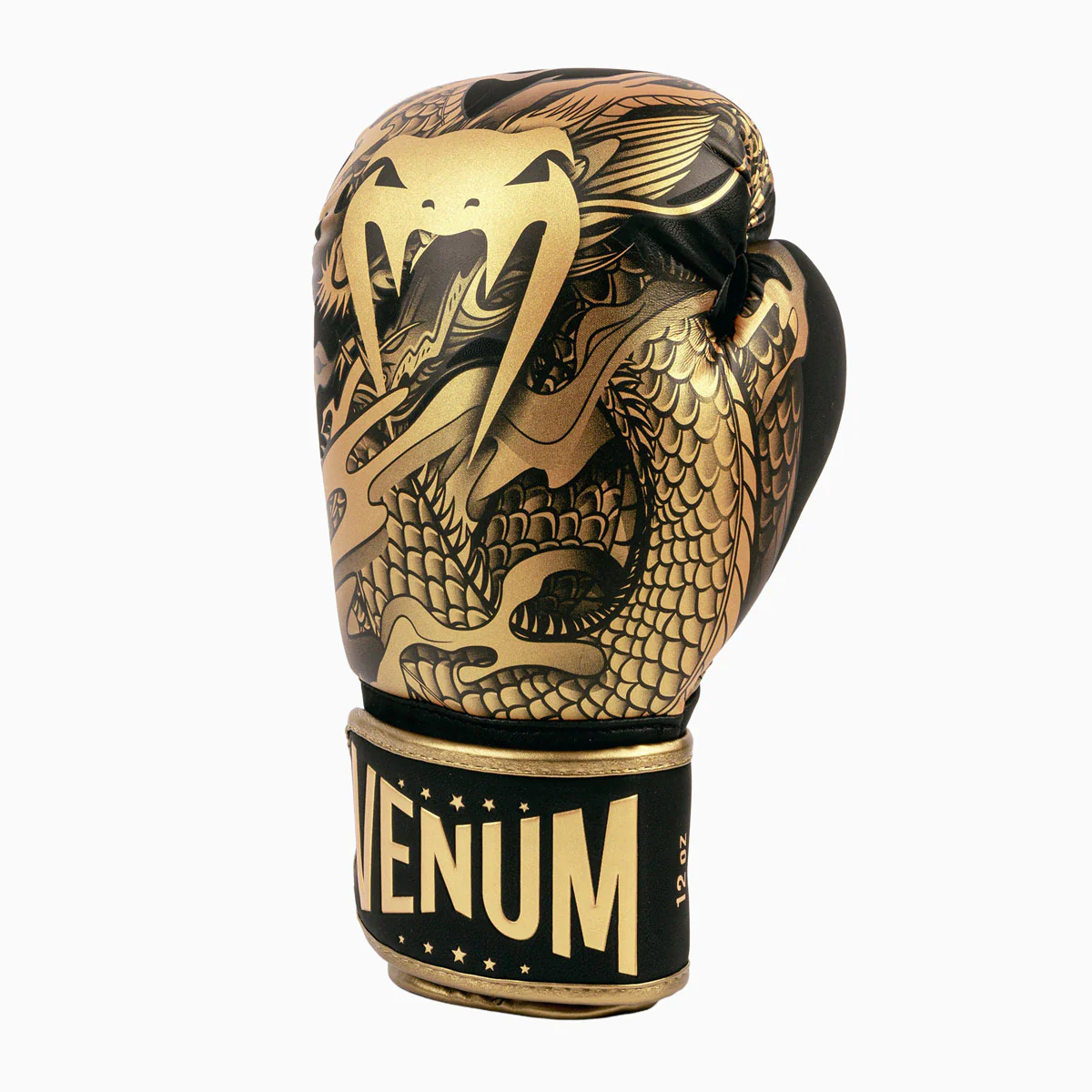 Boxing gloves Venum Dragon's Flight Black-bronze  - Image 4