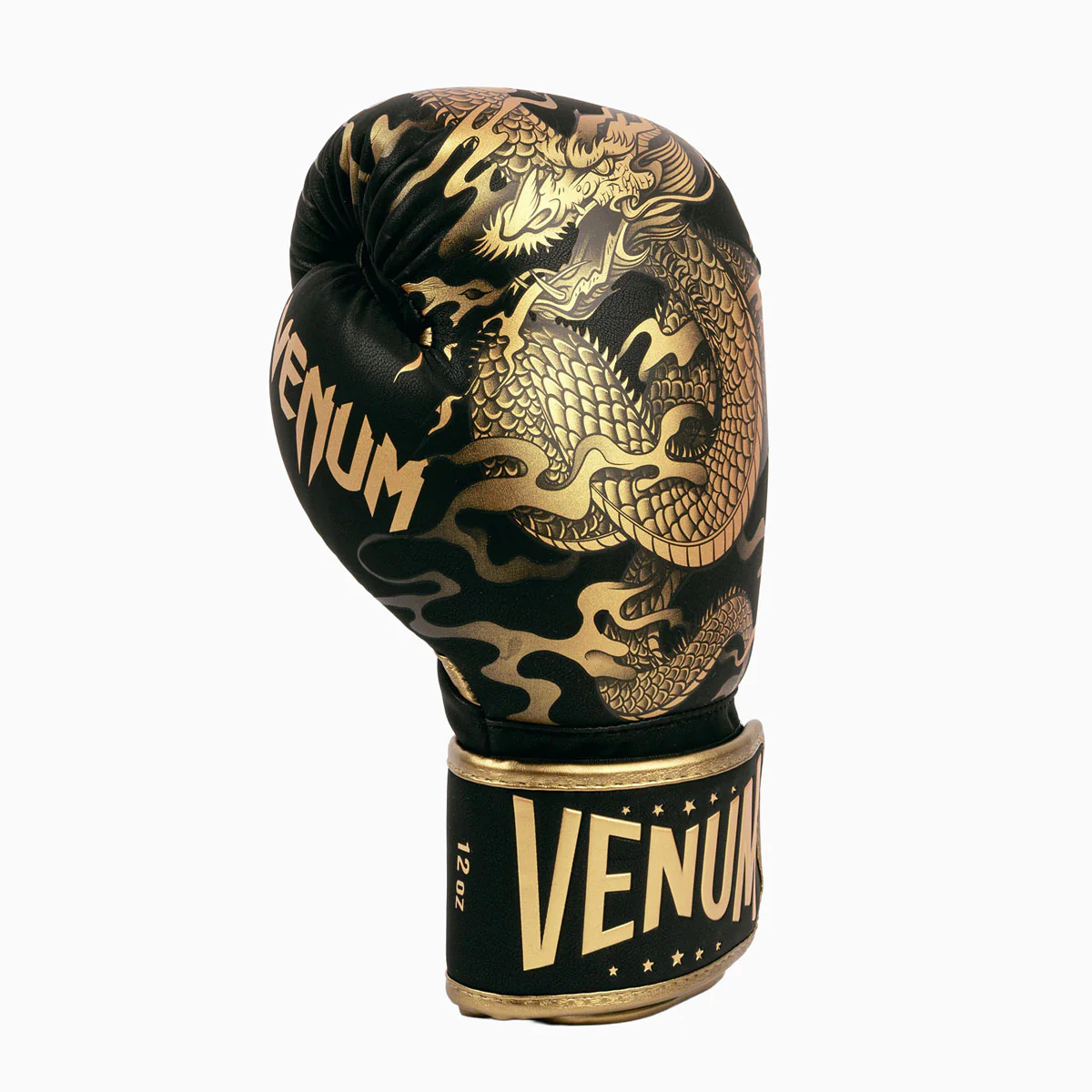 Boxing gloves Venum Dragon's Flight Black-bronze  - Image 5