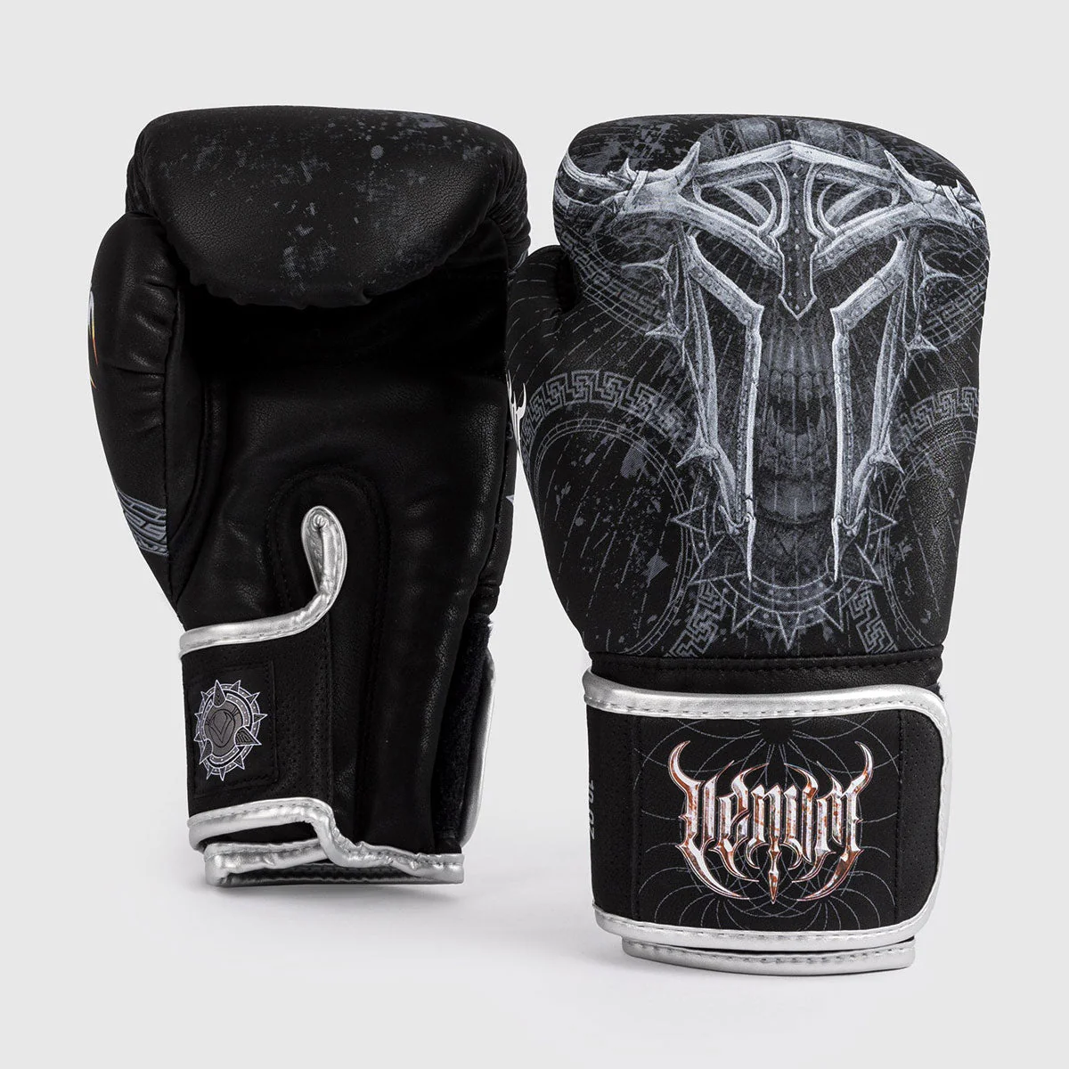 Boxing gloves Venum Gladiator 5.0 Black Silver  - Image 3