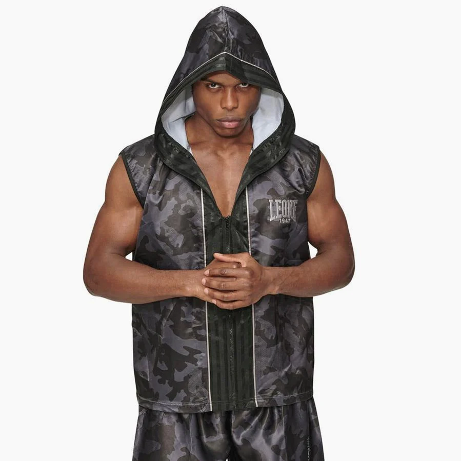 Boxing jacket Leone CamoBlack AB264 