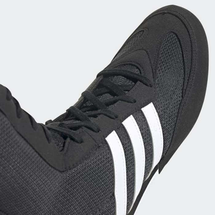 Boxing shoes Adidas Box Hog 2 Black-white  - Image 7