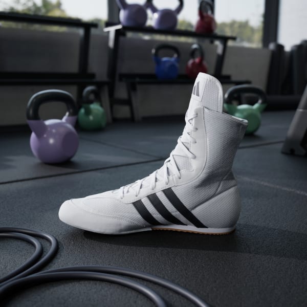 Boxing shoes Adidas Box Hog 2 Black-white  - Image 3