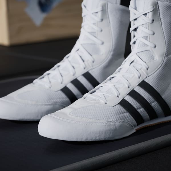 Boxing shoes Adidas Box Hog 2 Black-white  - Image 5