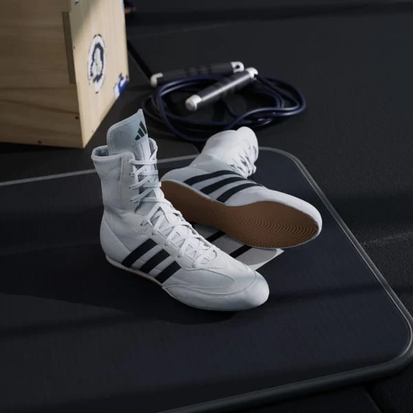 Boxing shoes Adidas Box Hog 2 Black-white  - Image 8