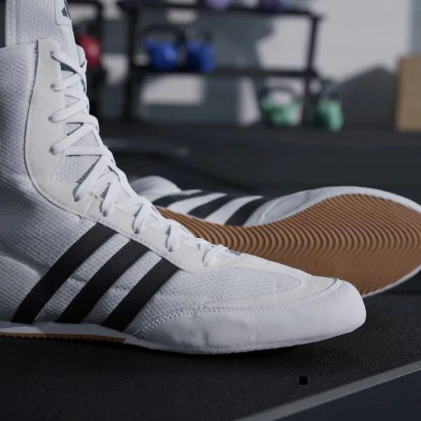Boxing shoes Adidas Box Hog 2 Black-white  - Image 9