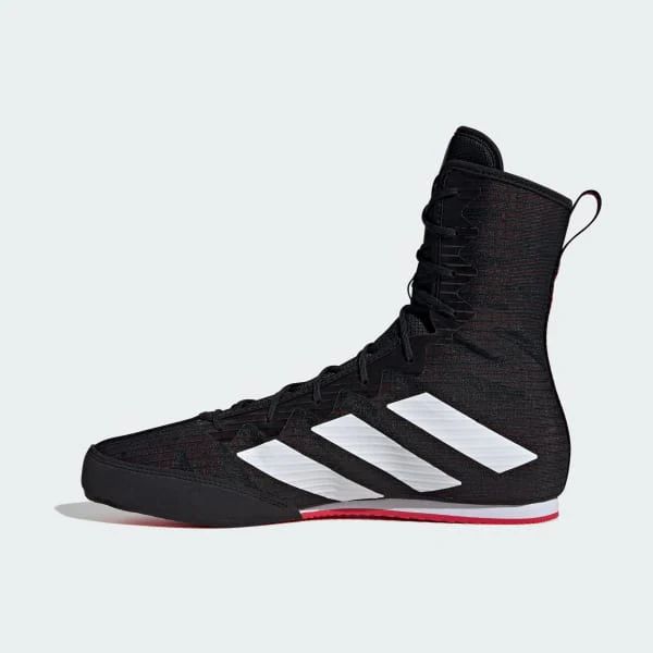 Boxing shoes Adidas Box Hog 4 Black-white  - Image 2