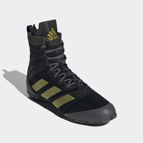 Boxing shoes Adidas Speedex 18 Black-gold  - Image 2