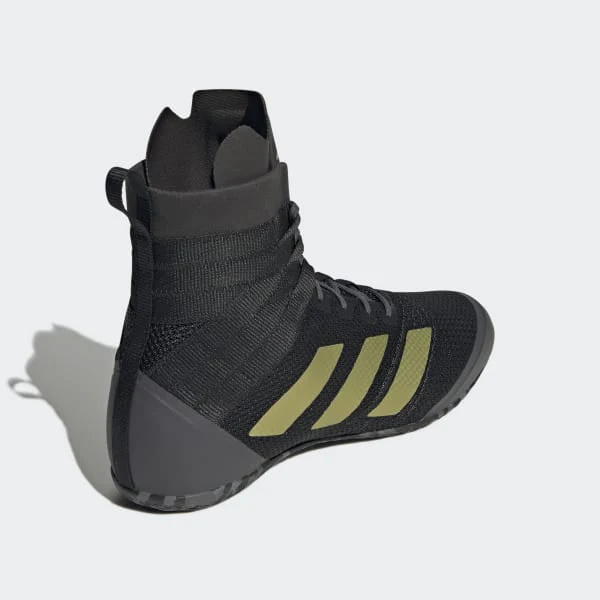 Boxing shoes Adidas Speedex 18 Black-gold  - Image 4