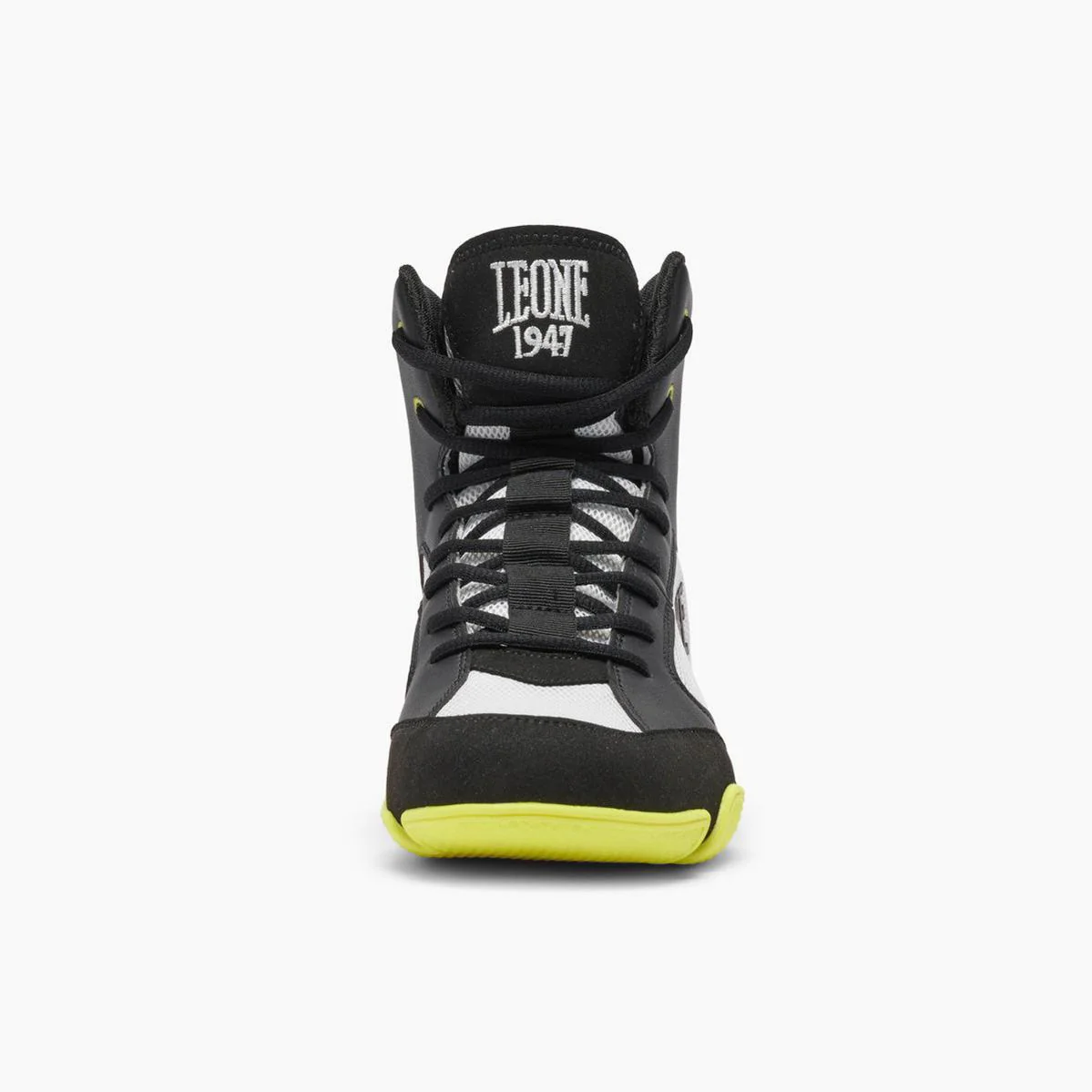 Boxing shoes Leone 1947 Premium CL110 Black-lime  - Image 3