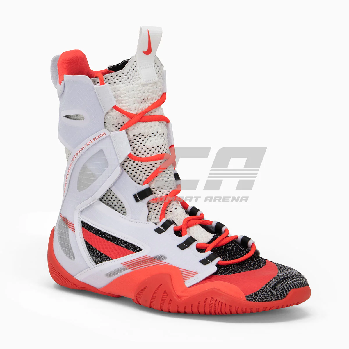 Boxing shoes Nike Hyperko 2.0 White-Crimson  - Image 3