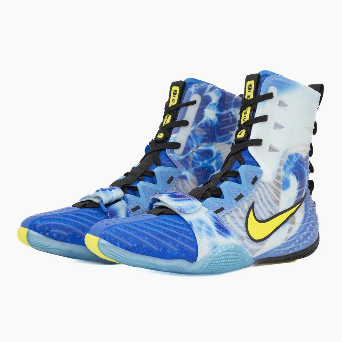 Boxing shoes Nike Hyperko 3 SE Photo Blue-Sonic Yellow  - Image 4
