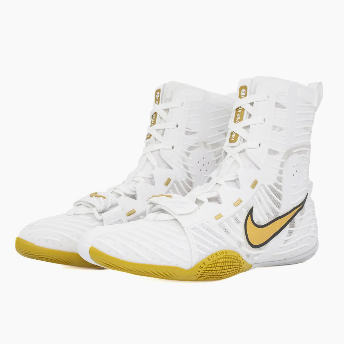 Boxing shoes Nike Hyperko 3 White-gold  - Image 5