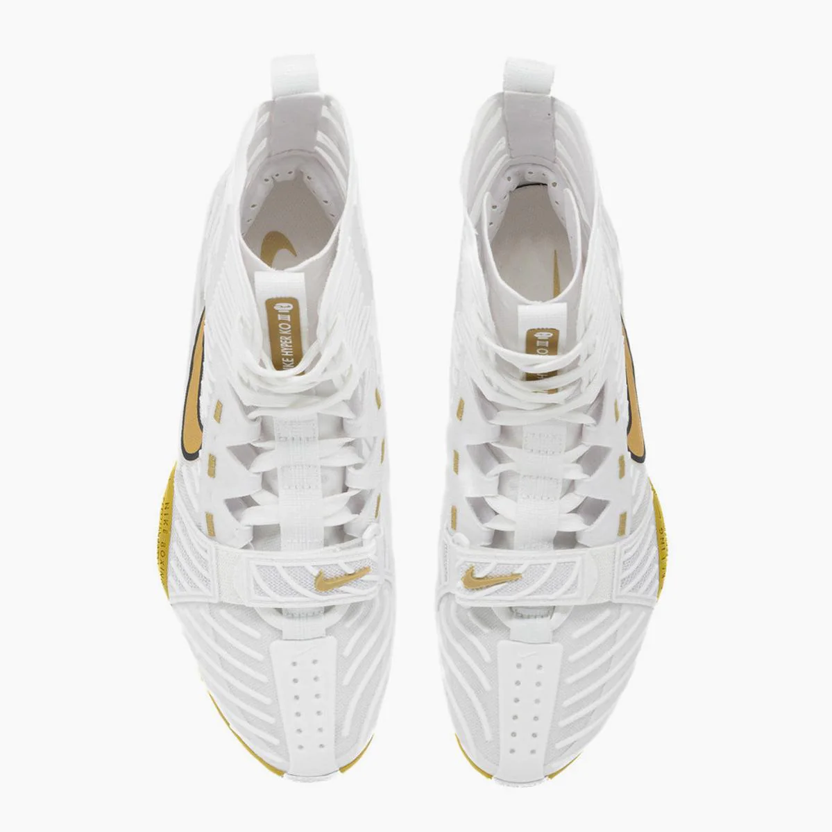 Boxing shoes Nike Hyperko 3 White-gold  - Image 6