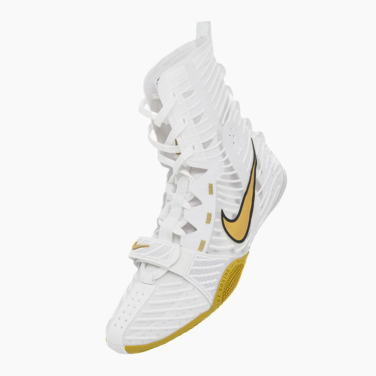 Boxing shoes Nike Hyperko 3 White-gold  - Image 8