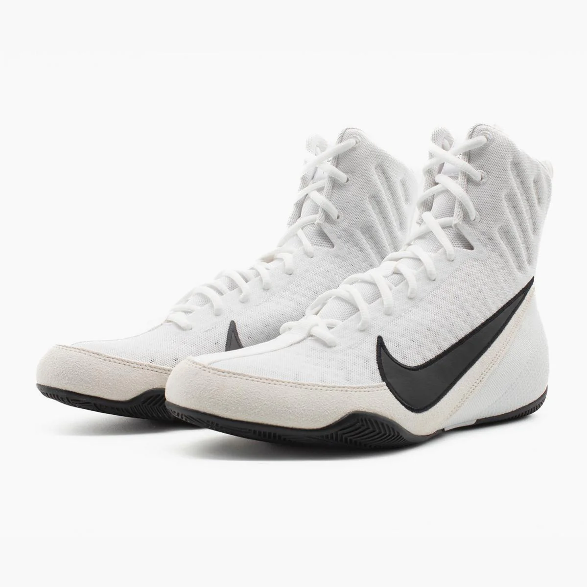 Boxing shoes Nike Machomai 3 White-black  - Image 4
