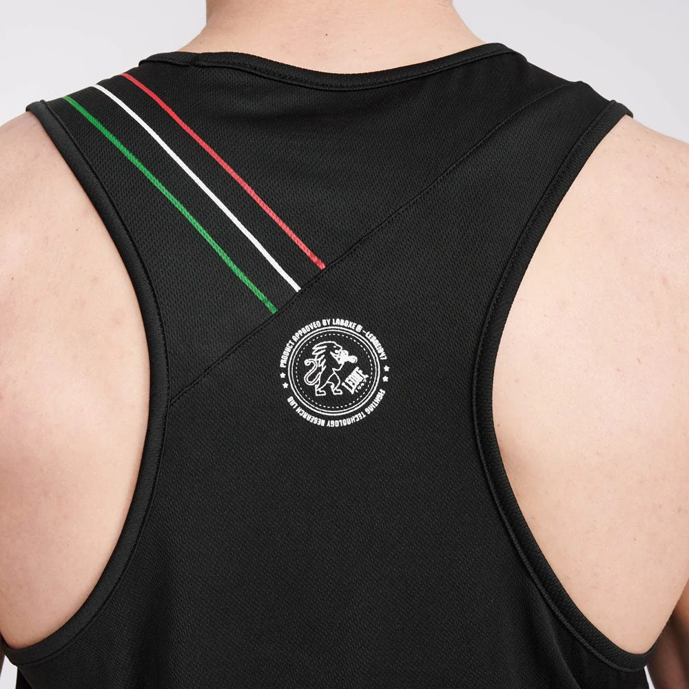 Boxing singlet Leone Flag AB226  - Image 6