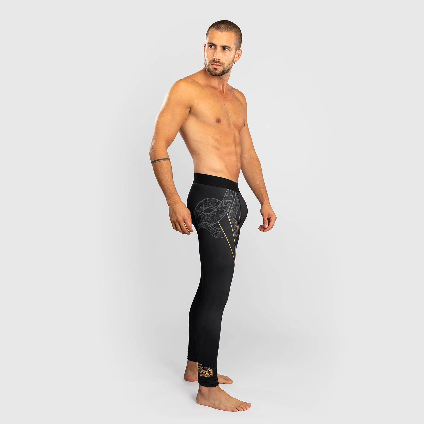 Compression pants Venum Serpenti Black  - Image 3