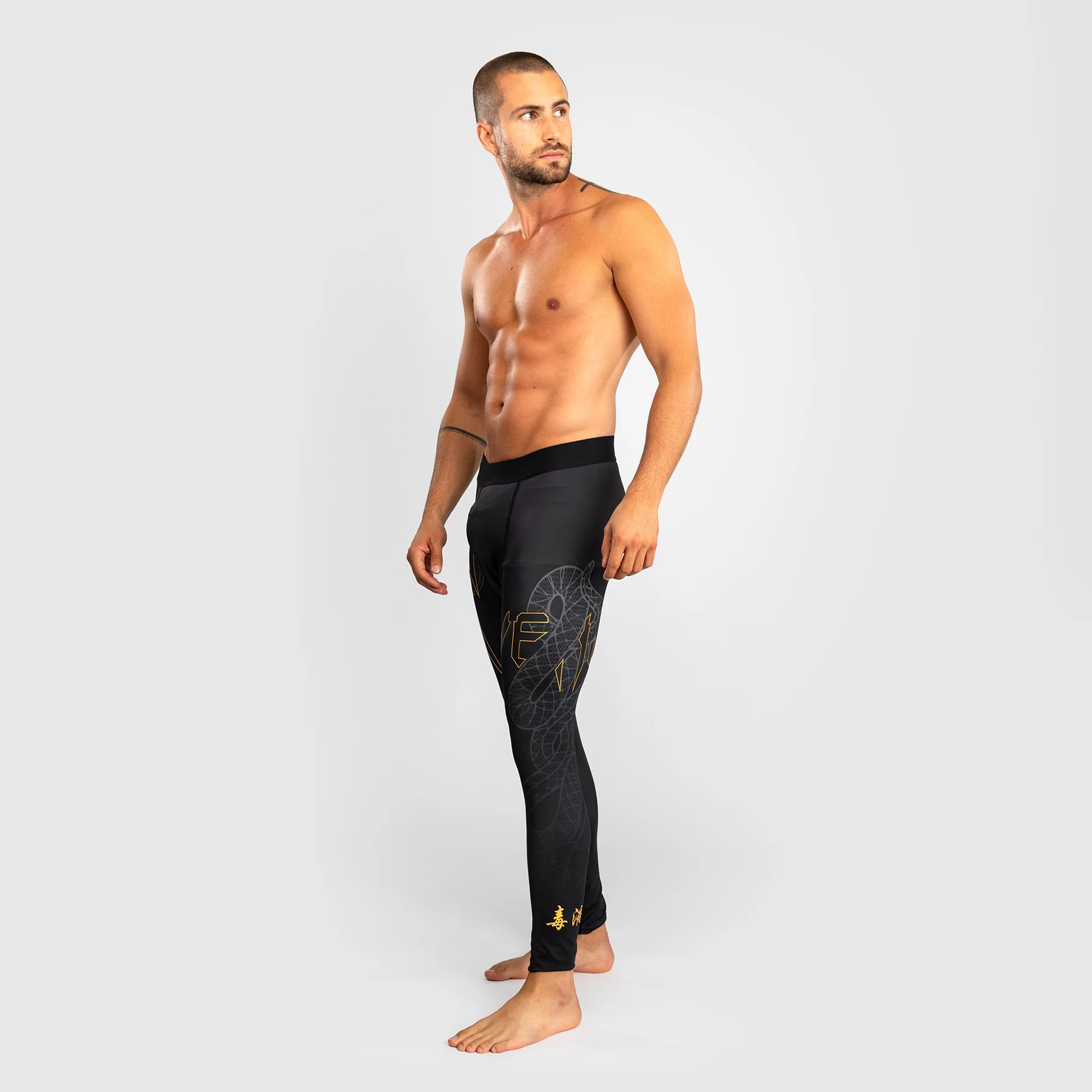 Compression pants Venum Serpenti Black  - Image 4