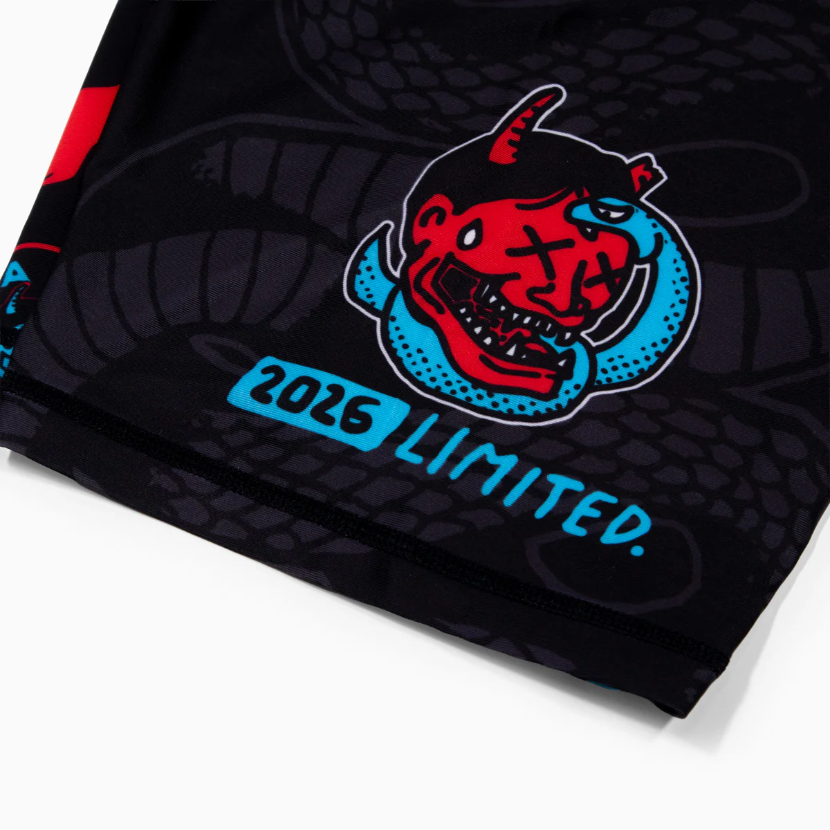 Compression Shorts Half Sumo Black Mamba Neon  - Image 13