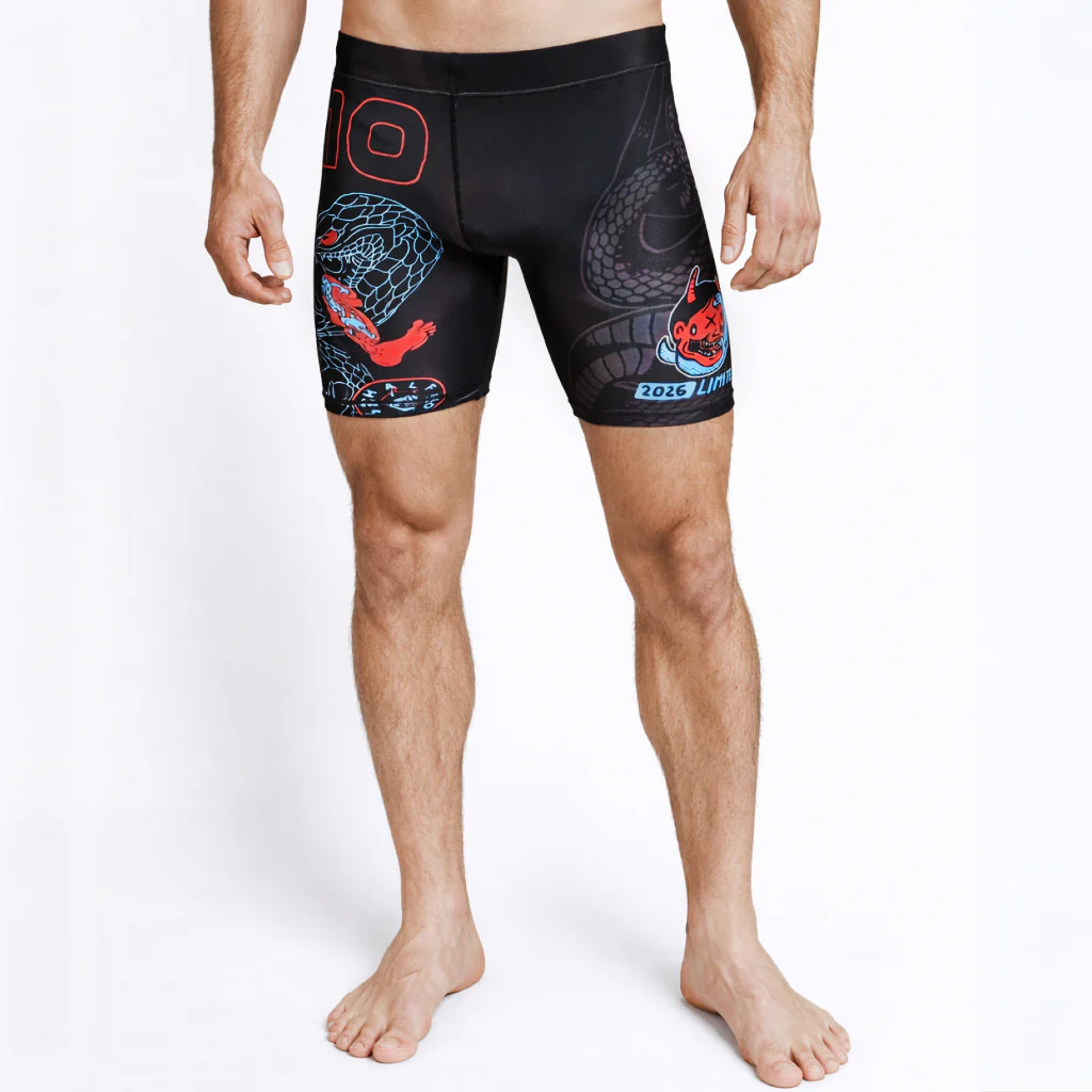 Compression Shorts Half Sumo Black Mamba Neon  - Image 16