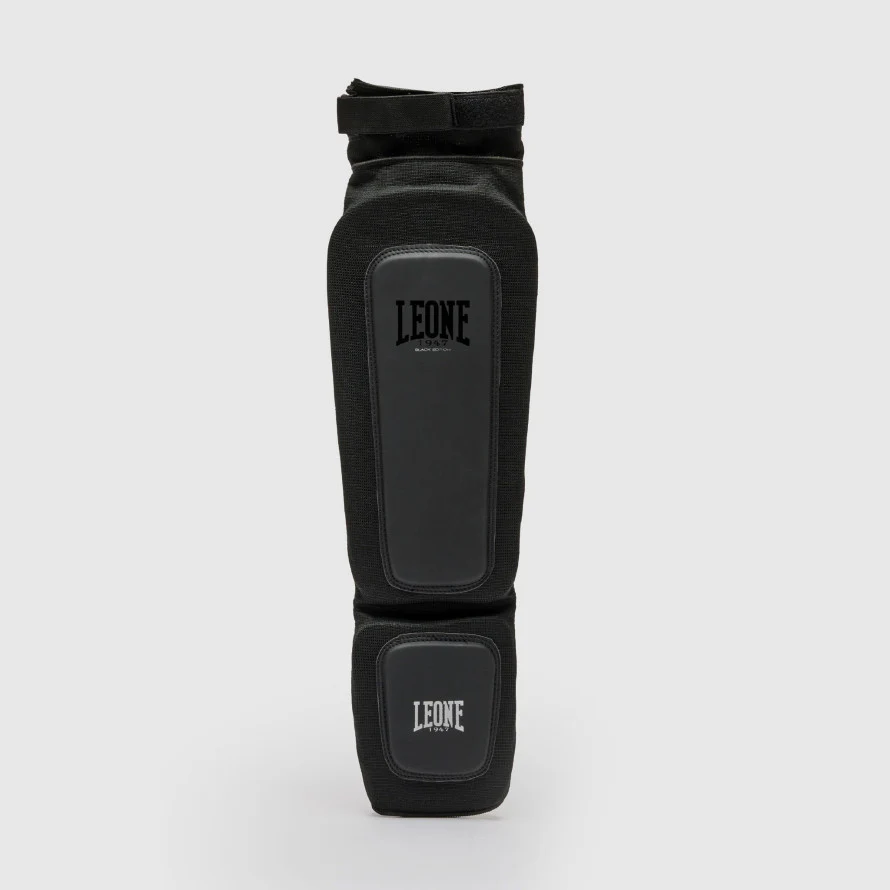 elastic shinguards Leone Black Edition PT124  - Image 2